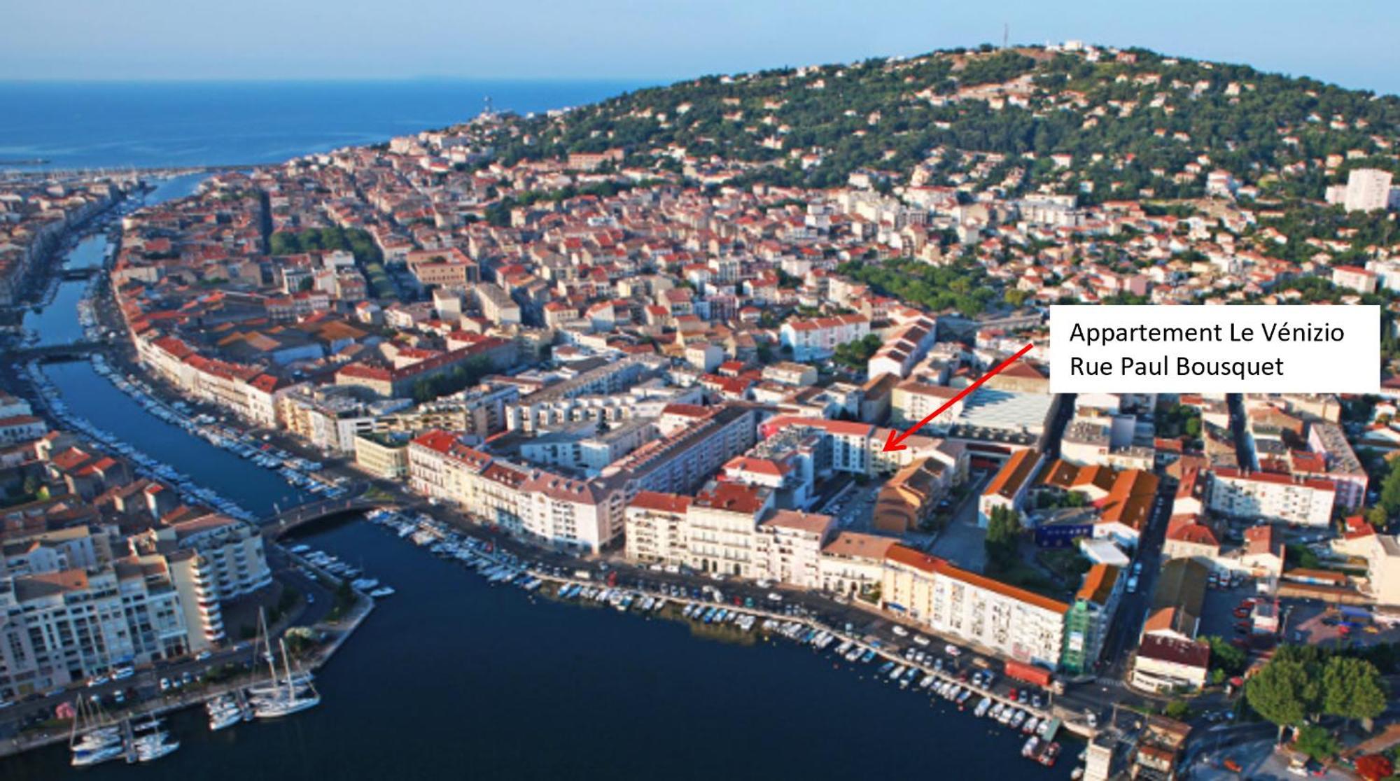 Le Venizio - Classe 2 Etoiles - T2 Climatise, Avec Terrasse, Parking, Pret De Velos, 10 Minutes A Pied Gare Et Centre Ville Sète Eksteriør bilde